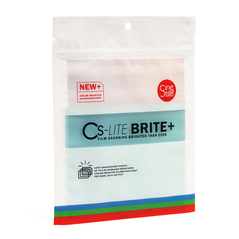 CS-LiteBrite+ 2.3x Light Enhancement & Color Negative Calibration Sheets