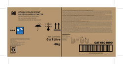 Color Print Developer Starter, To Make 6 x 1L (6 Liters)