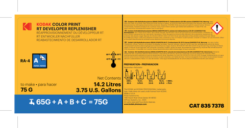 Color Print RT Developer Kit to make 100 Liters
